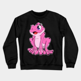 Frog pink Crewneck Sweatshirt